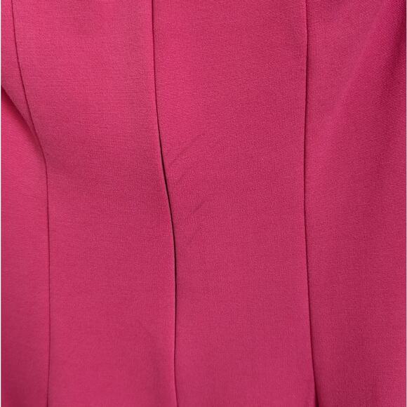 NWT Superdown Lilian Strapless Hot Pink Midi Bodycon Dress, size XS - Picture 9 of 9